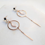 BE GEMMED EARRING - G106