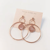 BE GEMMED  EARRING - G19