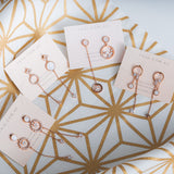 BE GEMMED EARRING - G108