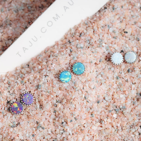 BE GEMMED SILVER EARRING - G37