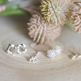 BE SILVER  EARRING - S12
