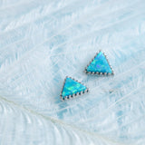 BE GEMMED SILVER EARRING - G36