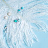 BE GEMMED SILVER EARRING - G36