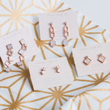 BE GEMMED EARRING - G109