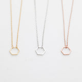 BE JEWELLED HEXAGON BRACELET-42