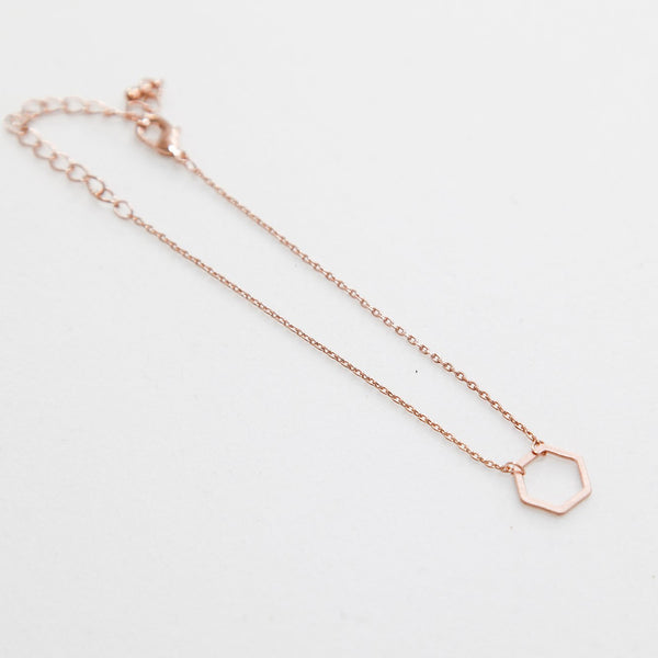 BE JEWELLED HEXAGON BRACELET-42