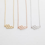 BE JEWELLED HONEYCOMB BRACELET-35