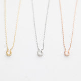 BE JEWELLED HORSE SHOE NECKLACE-25