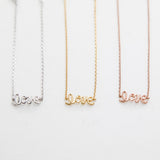 BE JEWELLED THIN LOVE BRACELET-13