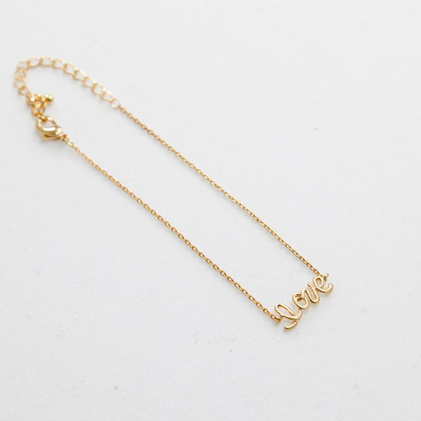 BE JEWELLED THIN LOVE BRACELET-13