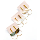 BE GEMMED EARRING -M01