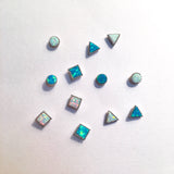 BE GEMMED SILVER EARRING - G37