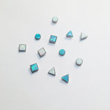 BE GEMMED SILVER EARRING - G36