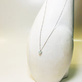 BE GEMMED SILVER NECKLACE - 25