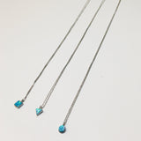 BE GEMMED SILVER NECKLACE - 25