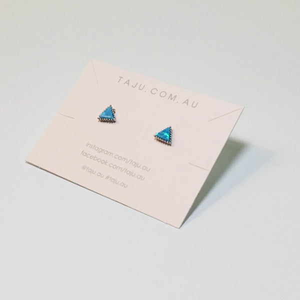 BE GEMMED SILVER EARRING - G36