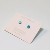 BE GEMMED SILVER EARRING - G37