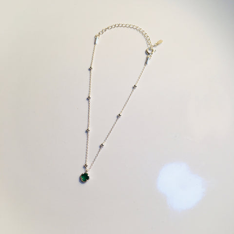 BE GEMMED SILVER  BRACELET - B04