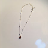 BE GEMMED SILVER  BRACELET - B01