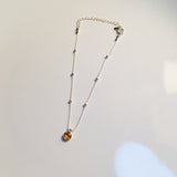 BE GEMMED SILVER  BRACELET - B03