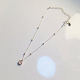 BE GEMMED SILVER  BRACELET - B05