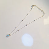 BE GEMMED SILVER  BRACELET - B02