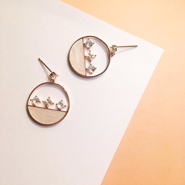 BE GEMMED EARRING -G29