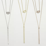 BE JEWELLED LOTUS LAYERED NECKLACE-41