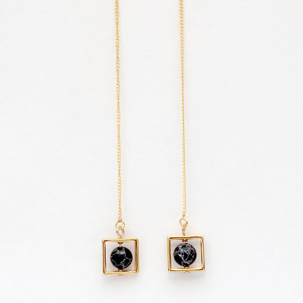 BE GEMMED EARRING - 08