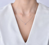 BE JEWELLED TREFOIL KNOT NECKLACE-05