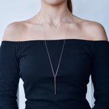 BE JEWELLED BUTTON LAYERED NECKLACE-37