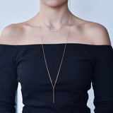 BE JEWELLED  BAR LAYERED  NECKLACE-39