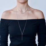 BE JEWELLED  BAR LAYERED  NECKLACE-39