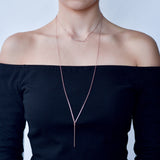BE JEWELLED  BAR LAYERED  NECKLACE-39