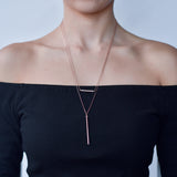 BE JEWELLED  BAR LAYERED  NECKLACE-39