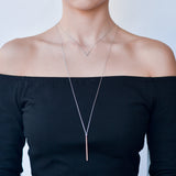 BE JEWELLED V LAYERED NECKLACE-43