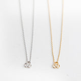 BE JEWELLED TREFOIL KNOT NECKLACE-05