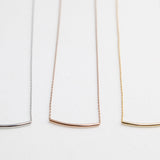 BE JEWELLED CURVE NECKLACE-21