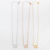 BE JEWELLED HEXAGRAM NECKLACE-26