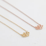 BE JEWELLED LOTUS NECKLACE-12