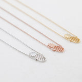 BE JEWELLED PINEAPPLE NECKLACE-17