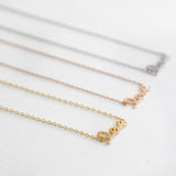 BE JEWELLED THICK LOVE NECKLACE-15