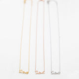 BE JEWELLED THICK LOVE NECKLACE-15