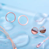 BE SILVER  EARRING - S06