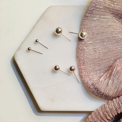 BE SILVER  EARRING - S01
