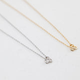 BE JEWELLED TREFOIL KNOT NECKLACE-05