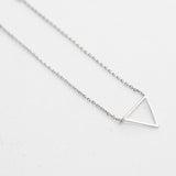 BE JEWELLED TRIANGLE NECKLACE-24