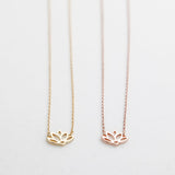 BE JEWELLED LOTUS NECKLACE-12