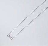BE SILVER INFINITE NACKLACE - N02